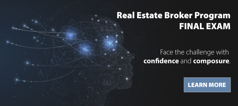 Real Estate Broker Program: Final Exam