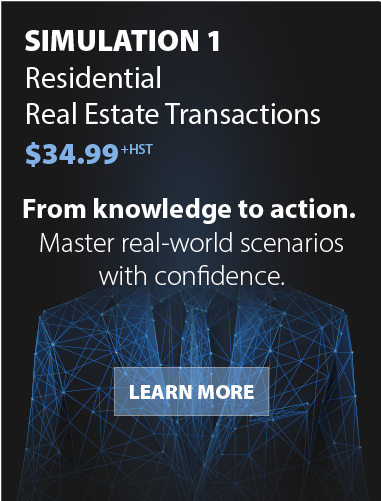 Simulation 1: Residential Real Estate Transactions