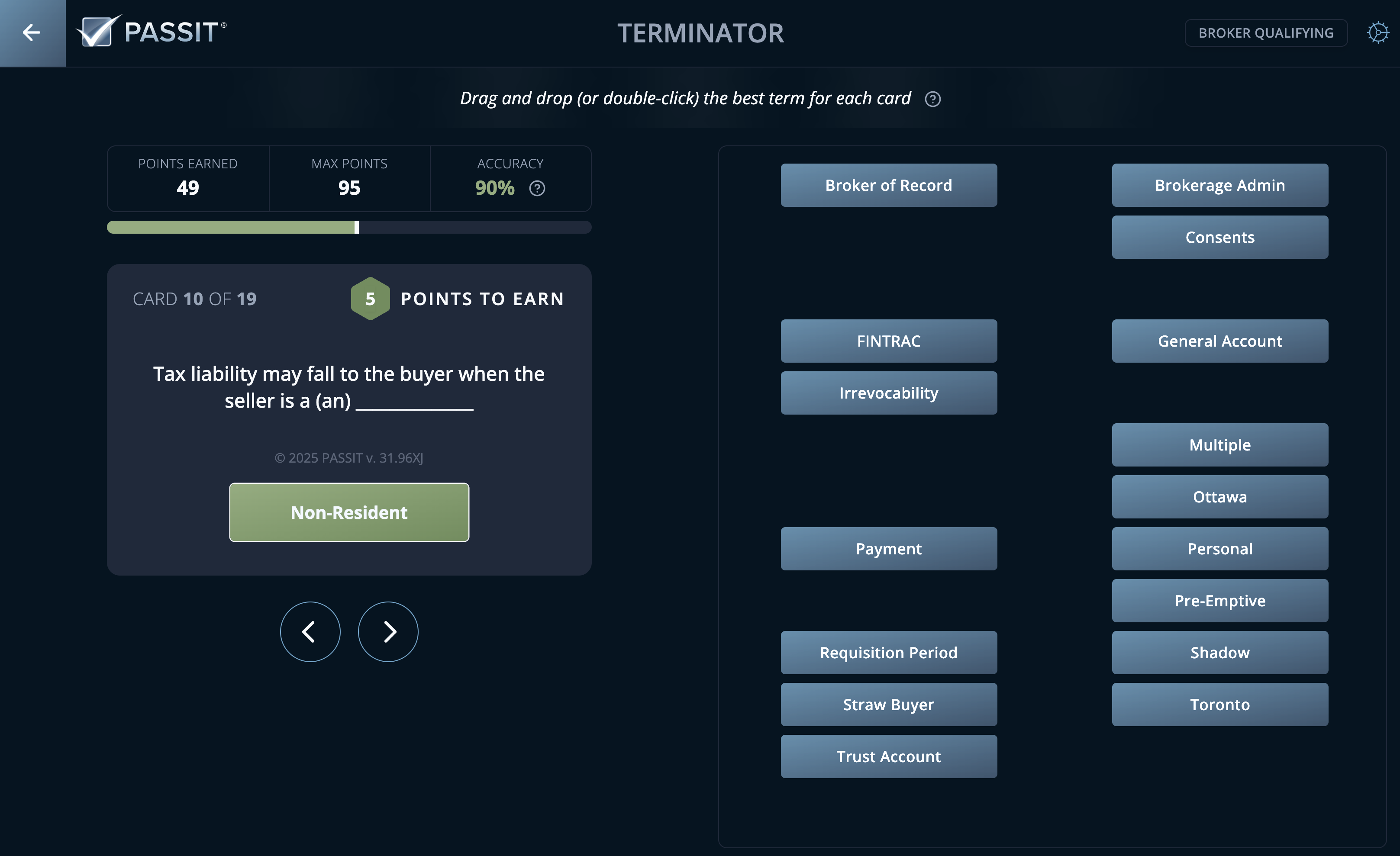 Sample Lingo Looper Puzzle