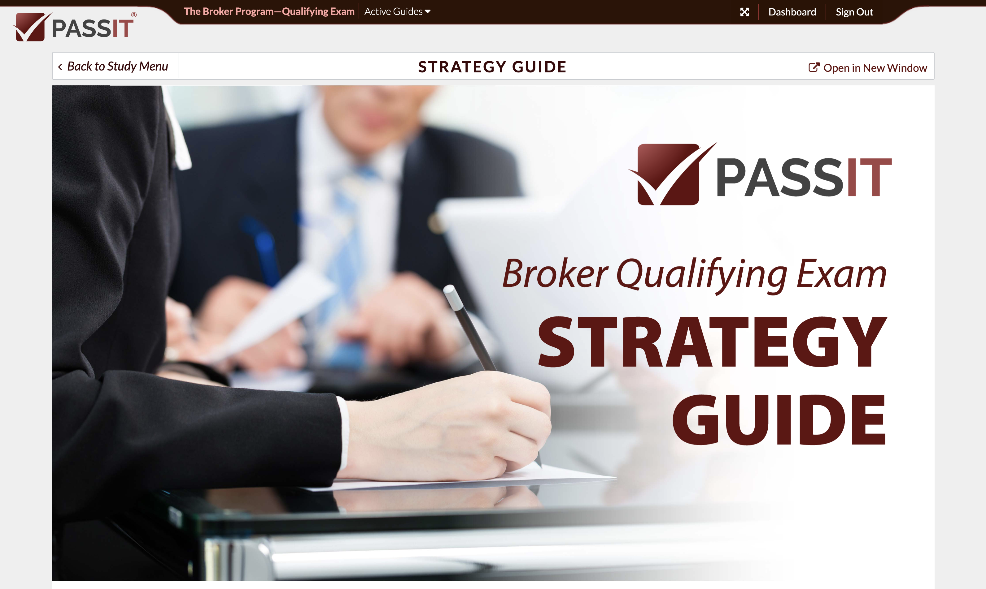 Broker Qualifying Exam Strategy Guide