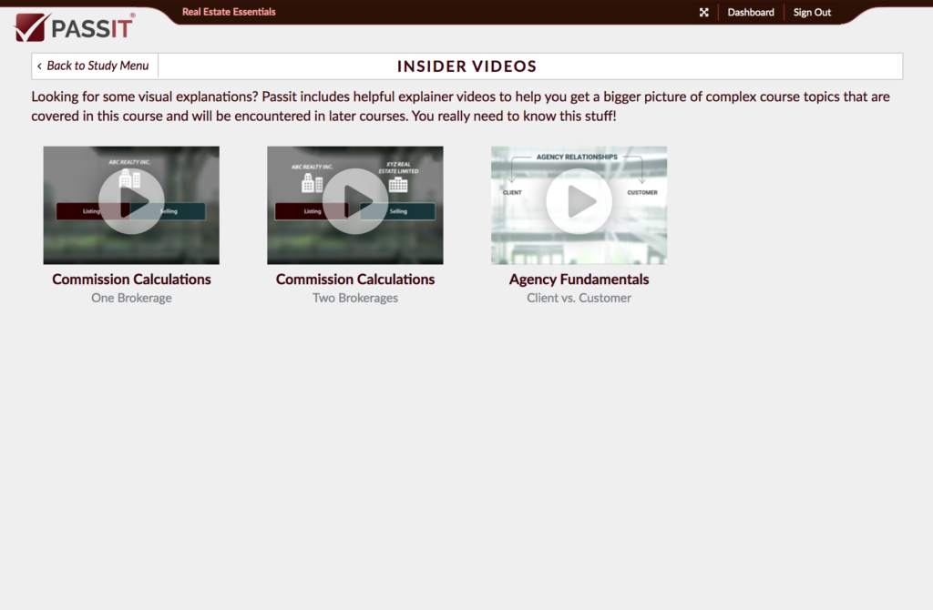 Humber Course 1 Tough Topic Videos - Passit Sample Snapshot