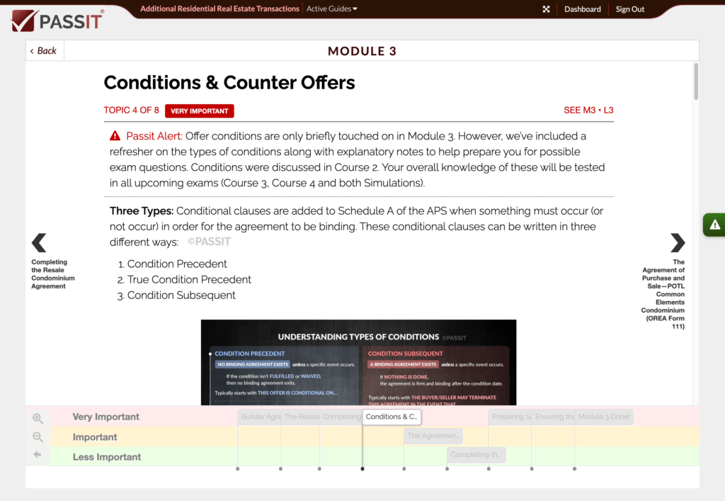 Snapshot of Passit Study Buddy for Humber Course 3